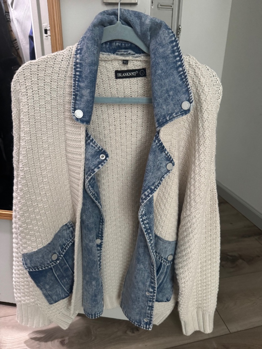 Jean and quilt jacket